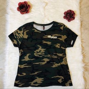 Sig Sauer | Women’s Camo Brown & Green Shirt